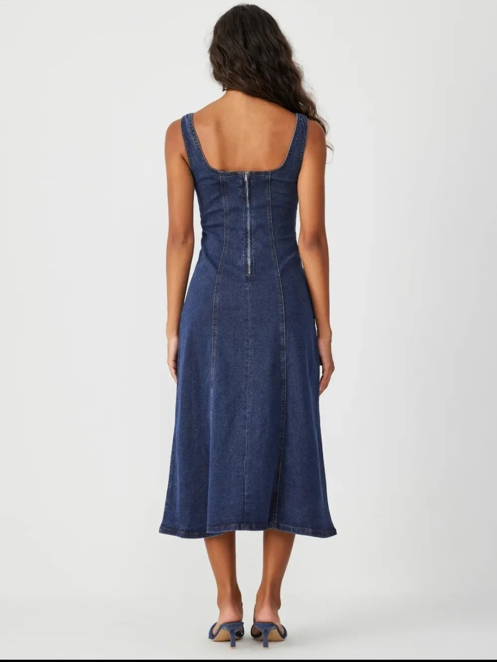 NEW Cider Denim Dress - Picture 5 of 8